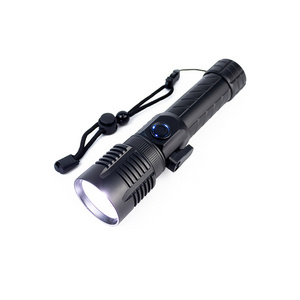 Aluminum P50 LED high lumen powerful brightness torch with safety hammer and belt cutter  emergency flashlight