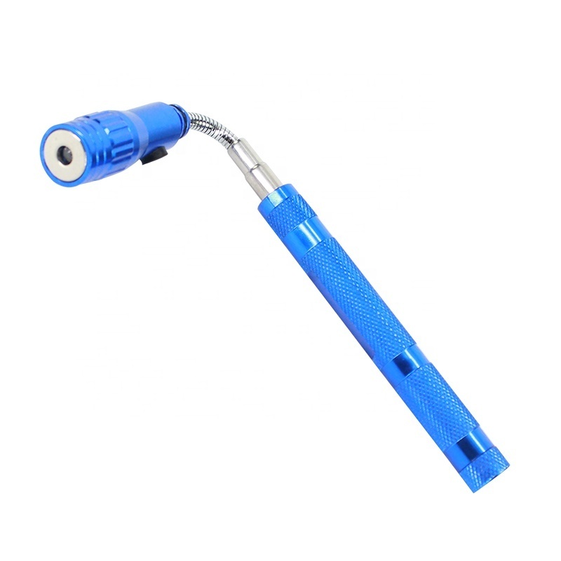 Powerful Magnet Flexible Multifunctional Pick Up Tool Torch Light Extension LED Telescopic Flashlight