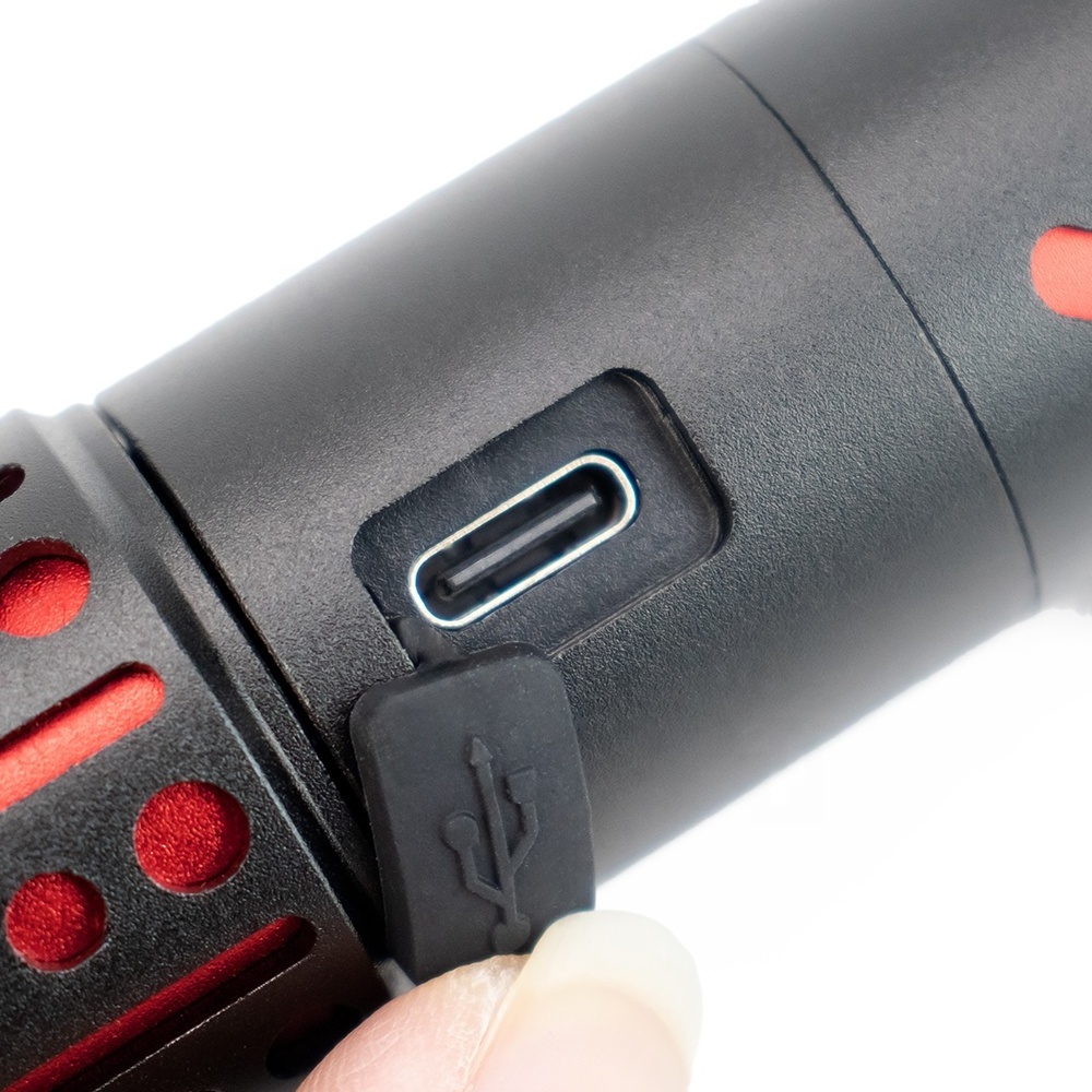 Adjustable Portable Small High Quality Zoomable Super Flashlight Outdoor Emergency Rechargeable Laser Led Torch