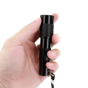 pocket led torch custom 1W AA dry battery powered aluminum Portable mini led Flashlight