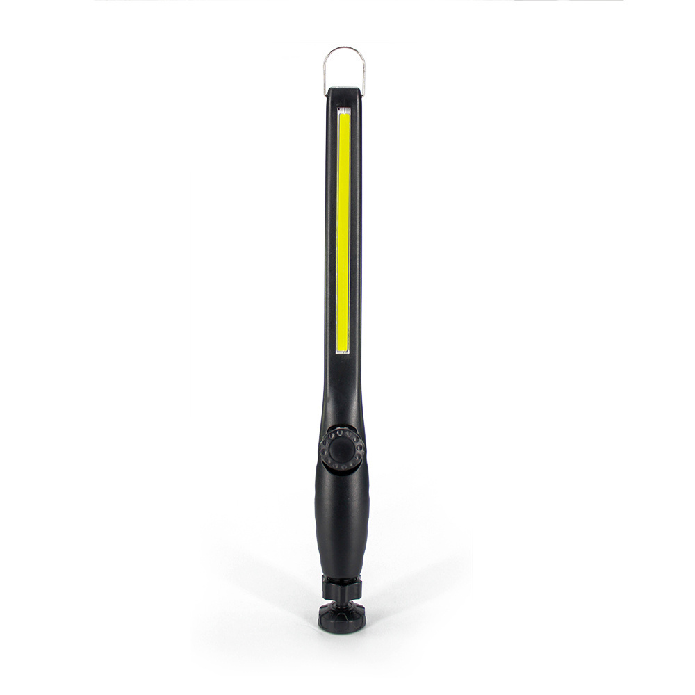 USB Rechargeable Led Torch With Hook Rotatable COB Magnetic Flashlight