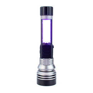 Multifunction magnet flash light aluminum torch with alarm sound safety hammer belt cutter led emergency flashlight