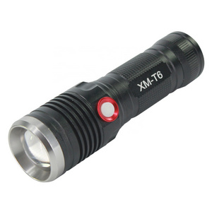 2024 New Bright XML T6 Waterproof Tactical Flashlight For Self Defensive Led Flashlight