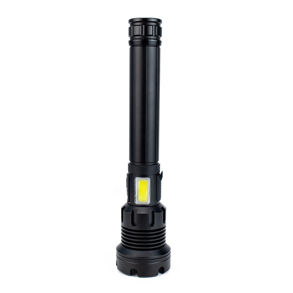 1000 lumens most powerful 26650 USB Torch XHP90 hunting LED rechargeable flashlight