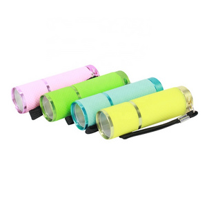 COB Rubber Metal Glow In The Dark Security Torch Led Portable Powerful Waterproof Flashlights