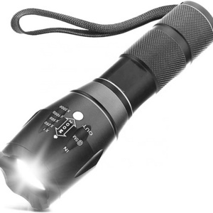 Hot sale aluminum alloy anodizing surface zoomable 5 modes t6 torch with holster tactical led flashlight