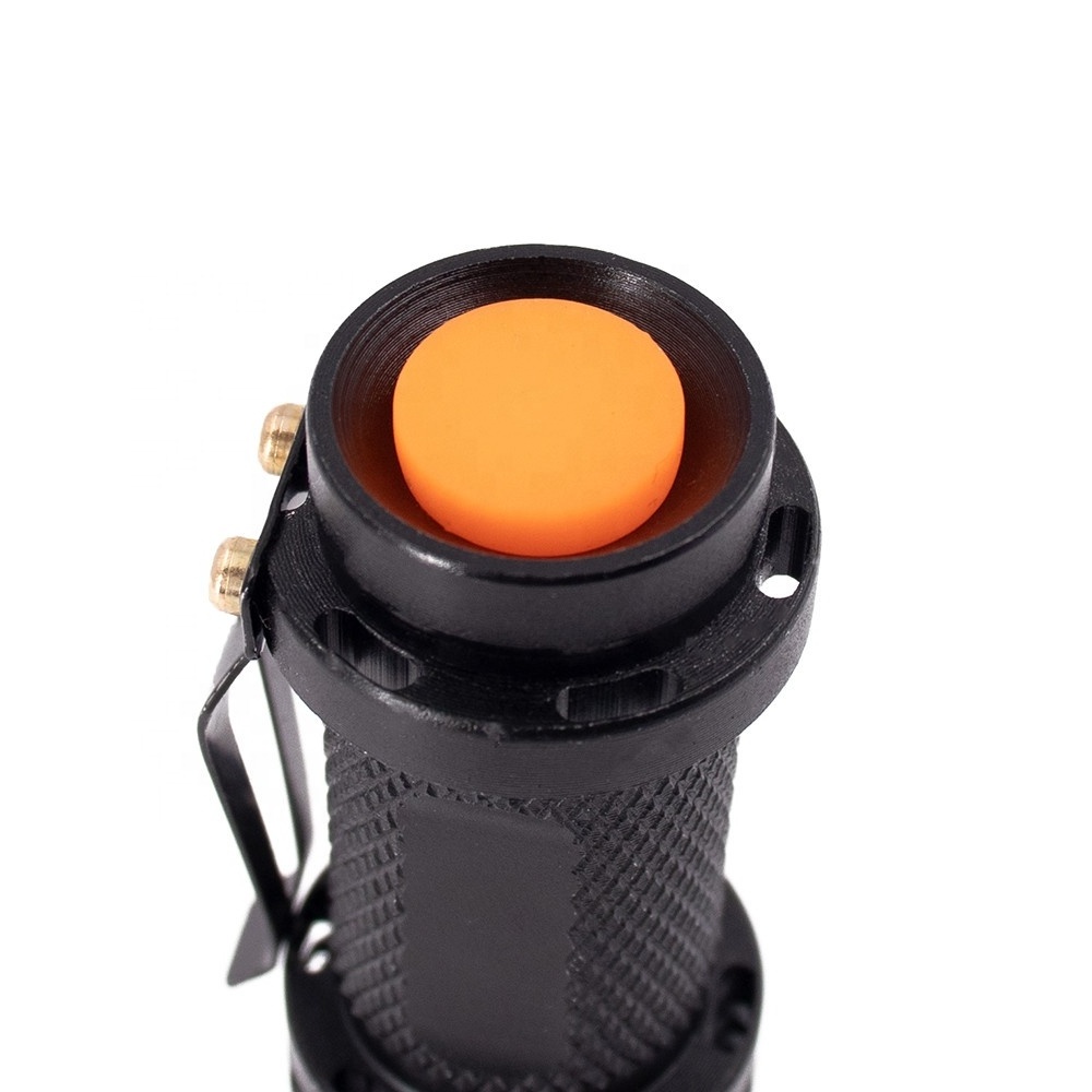 OEM powerful portable multicolor super bright xpe mini flashlights small torch pocket lamp led tactical flashlight