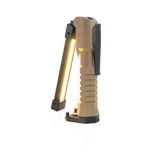 Multi-functional Rechargeable Work Light Magnetic Folding Torch Light Repair Handheld LED Flashlight