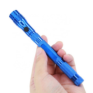 Powerful Magnet Flexible Multifunctional Pick Up Tool Torch Light Extension LED Telescopic Flashlight