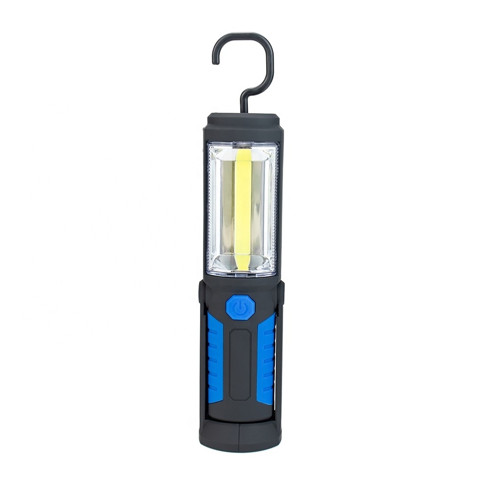 Multifunction Emergency Car Repair Tool Rechargeable LED Work Light with Hanging Hook Magnetic Flashlight