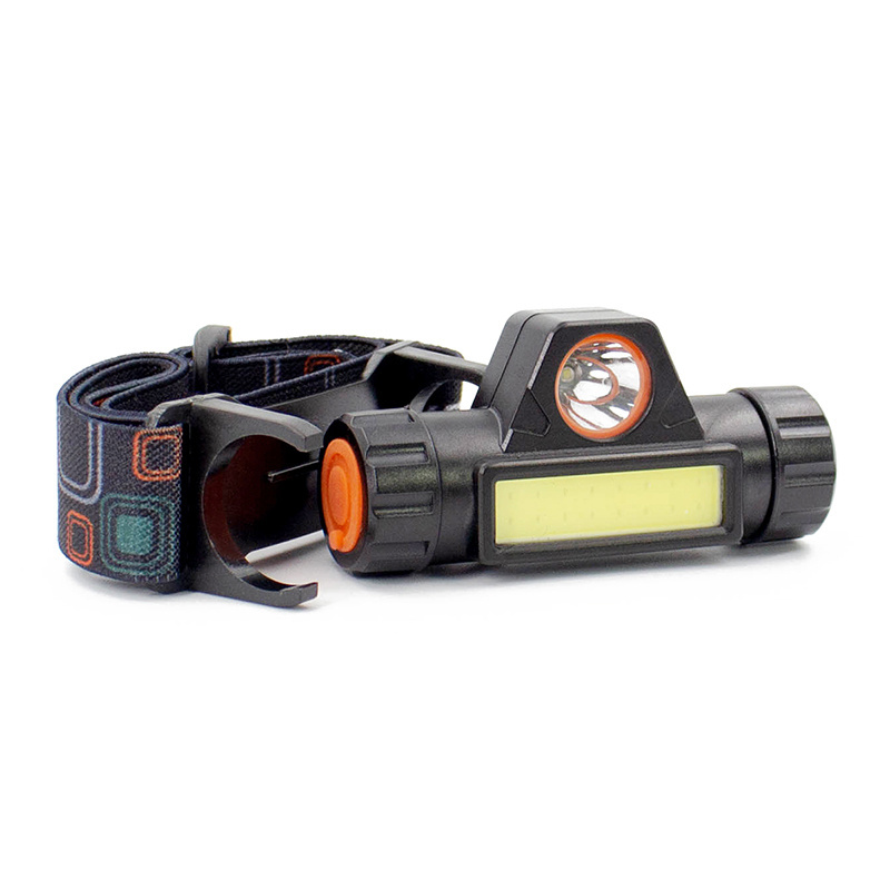 Outdoor hiking camping riding rechargeable most powerful led light headlamp with magnetic