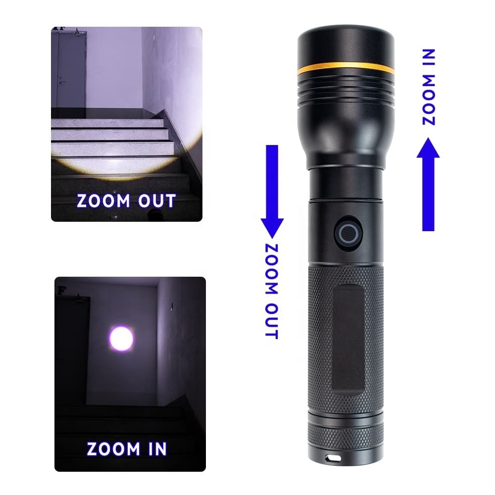 Portable rechargeable led emergency light 1000 lumen IP44 waterproof led camping lamp led flashlight