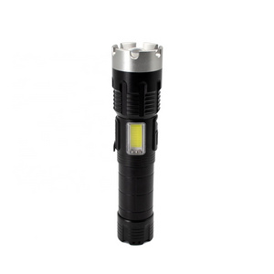 Highlight XHP70 Adjust Focus Zoom Torch Powerful Magnetic USB Rechargeable Tactical Flashlight