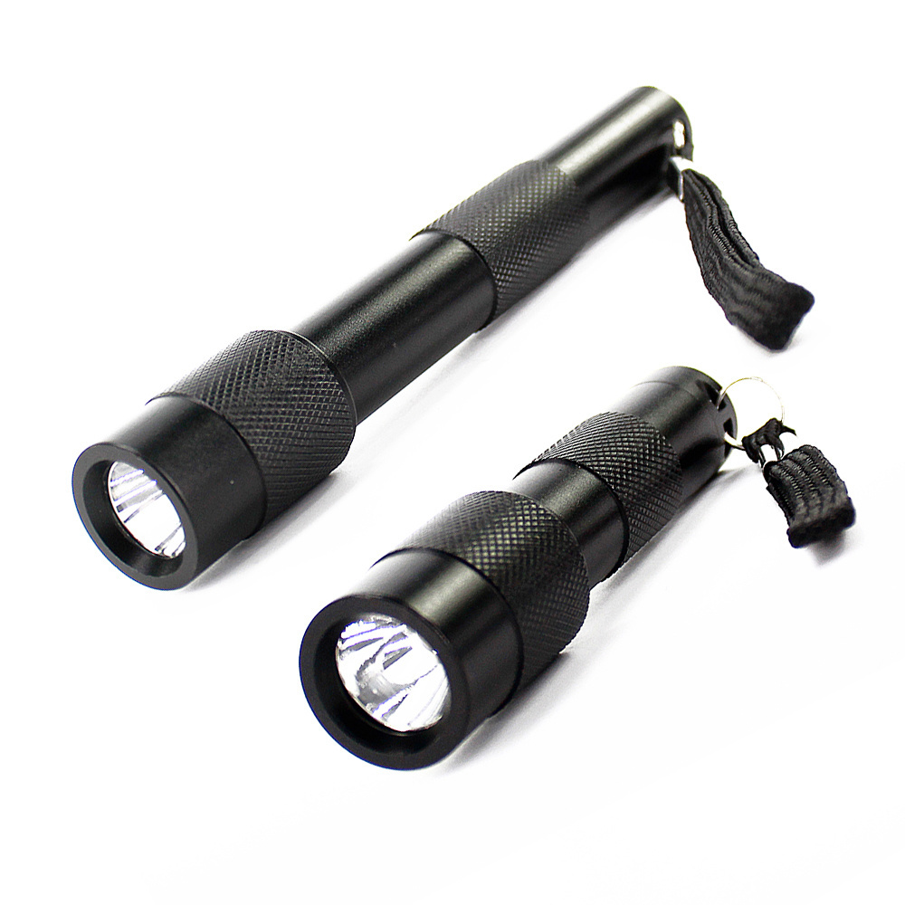 pocket led torch custom 1W AA dry battery powered aluminum Portable mini led Flashlight