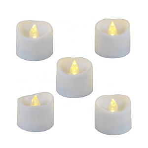 Home Decoration Wedding Battery Operated Flickering Votive Electronic Tea Lights LED Flameless Candles with Remote Control