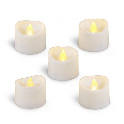 12 Pack Remote Control Votive LED Tea Lights Candles Battery Operated Electric Fake Flameless Candles For Wedding Home Christmas