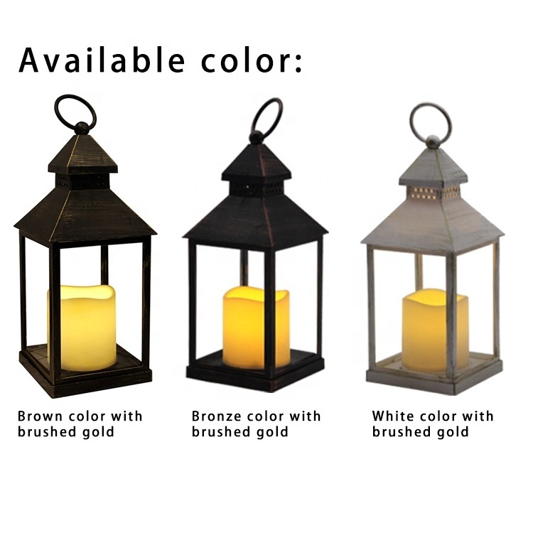 Home Decor Small Cheap Hanging Wedding Plastic Table Moroccan Christmas Battery Operated Led Candle Lantern Holder