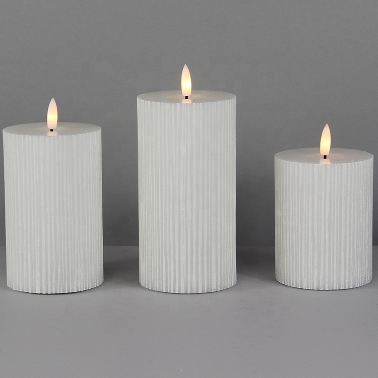 High Quality Battery Powered Electric Candles With Timer