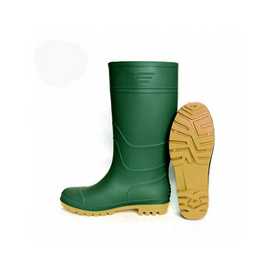 2022 oil acid alkali chemical resistant gum pvc boot pastel wellies women natural rubber boots boot rubber