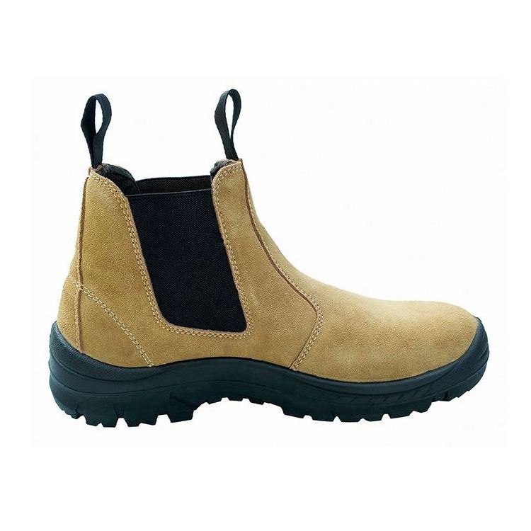 Custom oil water resistant anti slip female safety shoes women work boots resistant slip on steel toe safety shoes