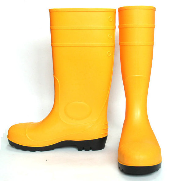 CE approved anti-slip steel toe cap puncture proof boot s5 industrial agricultural outdoor working boots pvc shoes