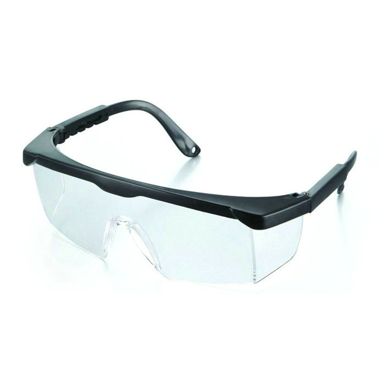 Anti-UV dustproof safety goggles plastic PC lens custom ppe safety glasses stylish anti fog safety glasses