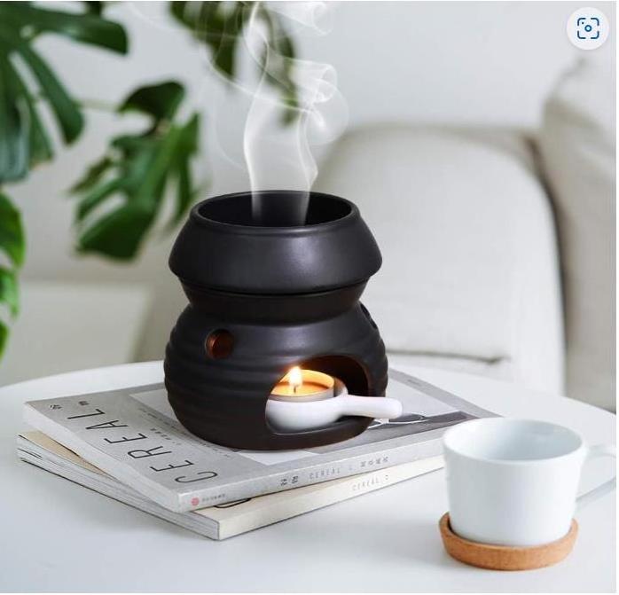 Wholesale Aroma Essential Oil Candle Burner Ceramic Oil Burner Wax Melt tea light warmer