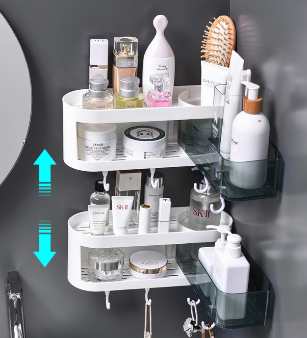 Rotating Shelf Spinning Corner Shelf kitchen&cabinet organizer shelf bathroom organizer