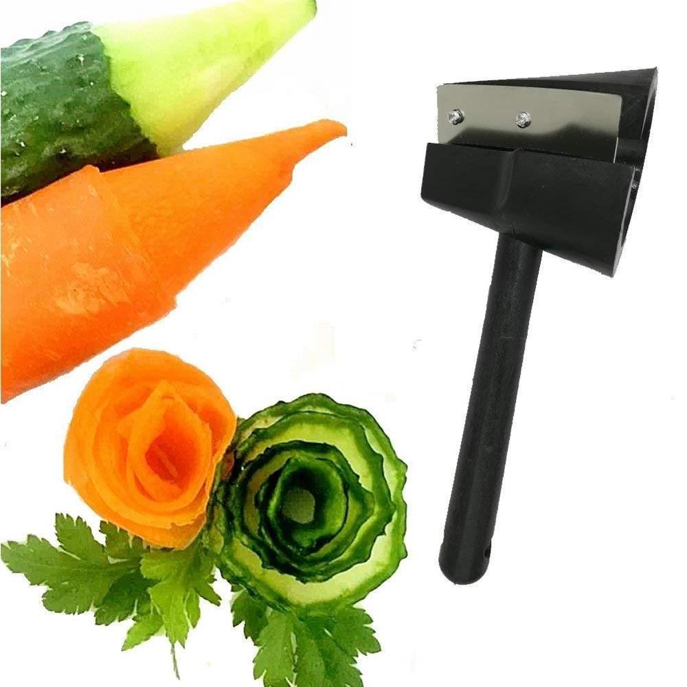 Carrot Spiral Shred Slicer Root Vegetables Maker Handheld Kitchen Cutting Aid Gadgets Tool