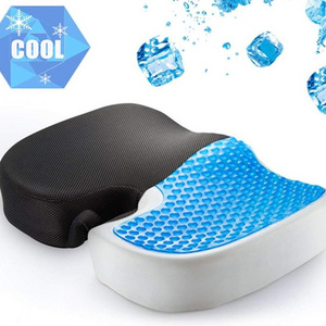 Cool Gel Enhanced Memory Foam Seat Cushion for Office Chair Car Seat