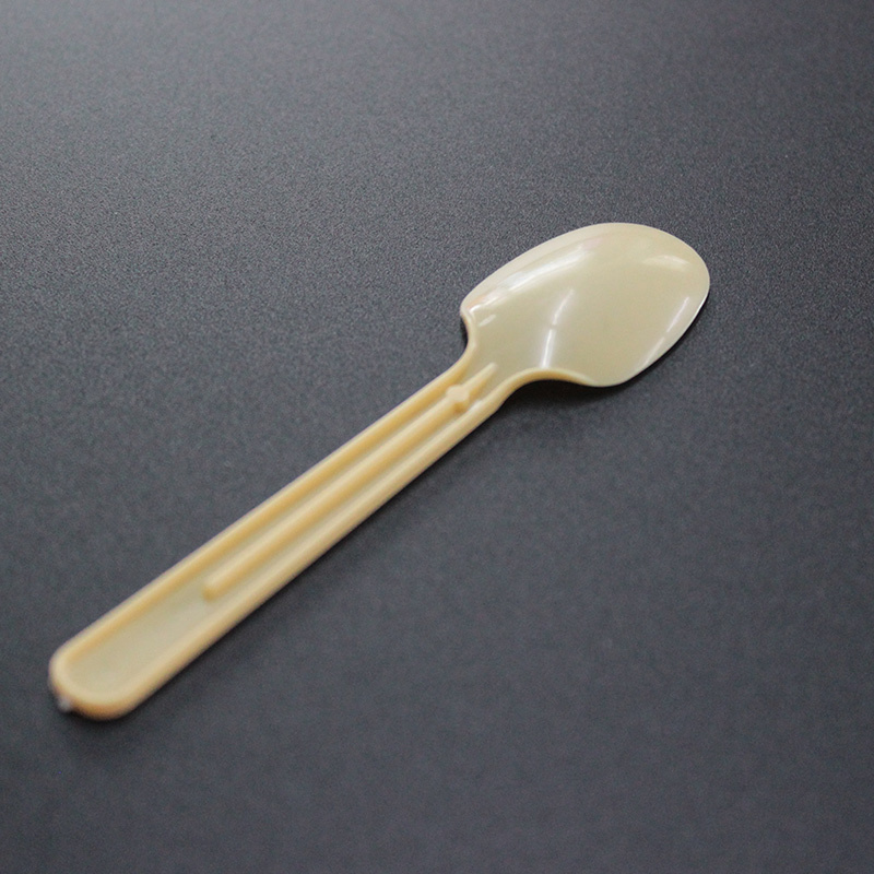 Disposable Plastic Ice Cream Spoon Pudding Spoon Lite Independent Package 100*25mm