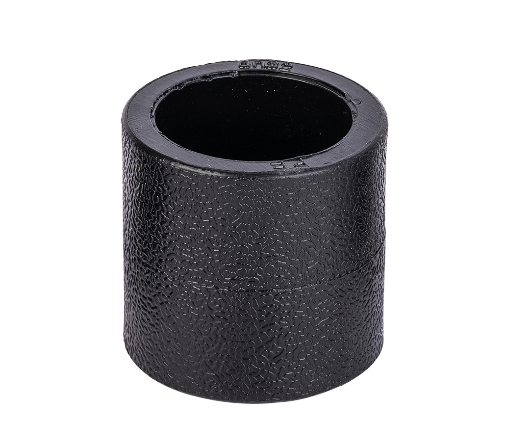 High Quality PE Socket Fusion Fitting Coupling 20mm 110mm Coupler Connection Pipe