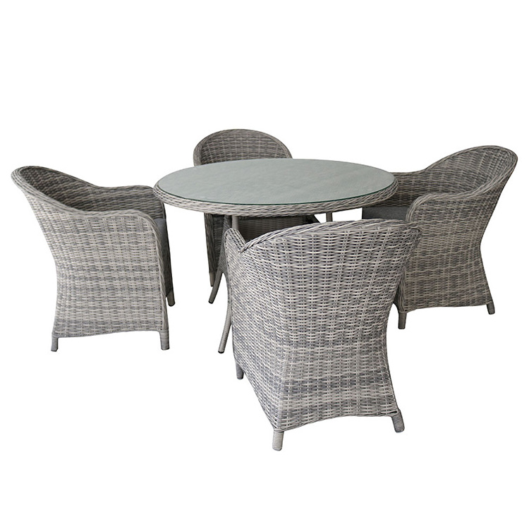 hotel restaurant dining room  furniture garden furniture patio wicker rattan round table  dining sets furniture