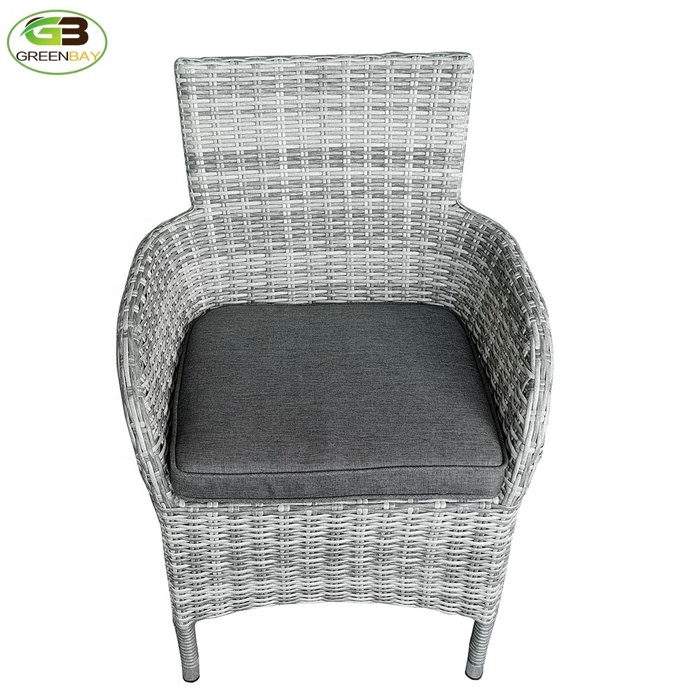 3 Pieces Outdoor Patio Furniture Sets Rattan Chair Wicker Set Outdoor Indoor Use Backyard Porch Garden Balcony Furniture