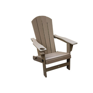 Waterproof Outdoor Garden Patio Beach Classic  Chairs Furniture plastic Wood Adirondack Chair