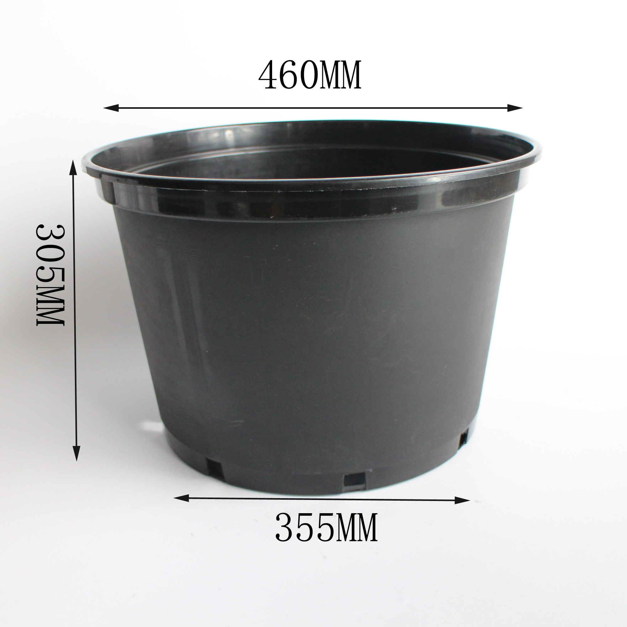 planter pot 1 2 2.5 3 5 7 10 Gallon black nursery flower pot,wholesale black planter, wholesale flowerpot