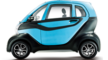 cheaper Four wheels 3000 w electric car for sale