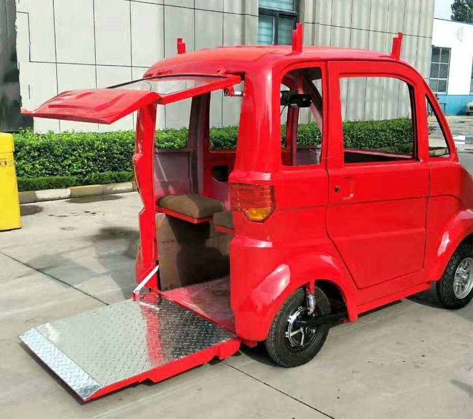 Electric car for disabled man,wheelchair