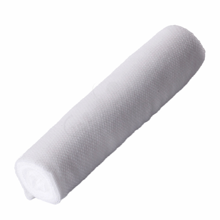 Fluffy gauze bandage sterilization absorbent surgical colored medical cotton gauze bandage roll