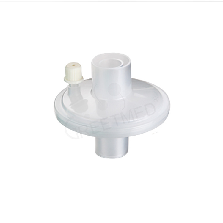 Disposable Breathing System Filter Medical Bacteria Tracheostomy HME Filter