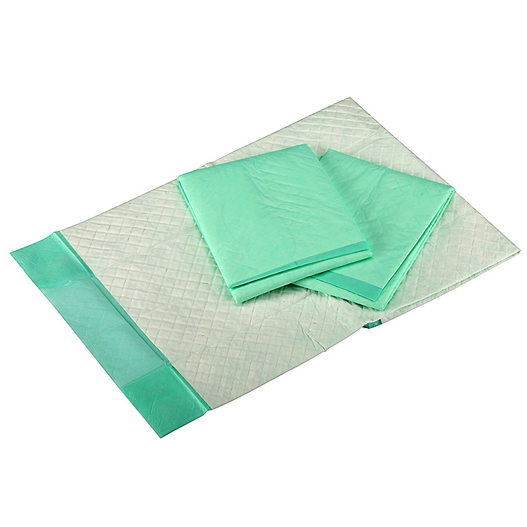 Bed underpad sheet disposable adult blue absorbent suzhou suning medical incontinence heavy absorbency underpads