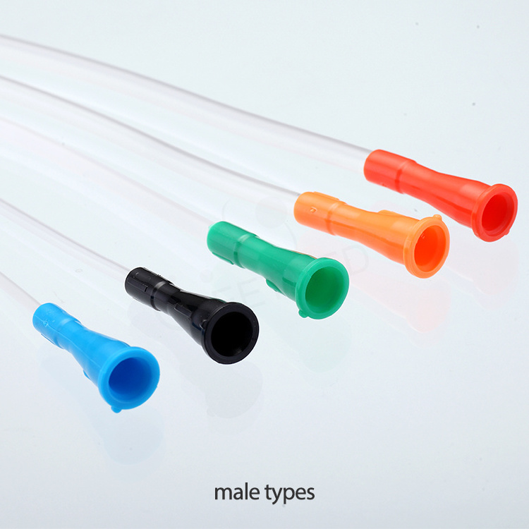 Disposable medical male size 14 x 1000 pieces hydrophilic sterile urinary pvc nelaton catheter