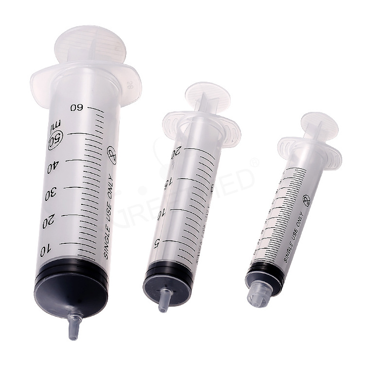 syringe 5ml lure lock syringe 2 ml disposable syringes with catheter tip