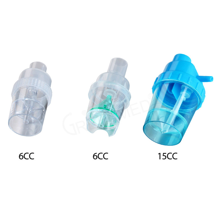 High quality infant pediatric adult sizes disposable oxygen nebulizer mask with tubing 2m