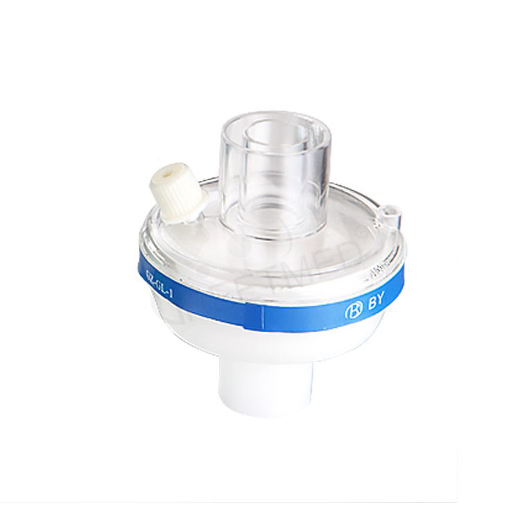 Disposable Breathing System Filter Medical Bacteria Tracheostomy HME Filter