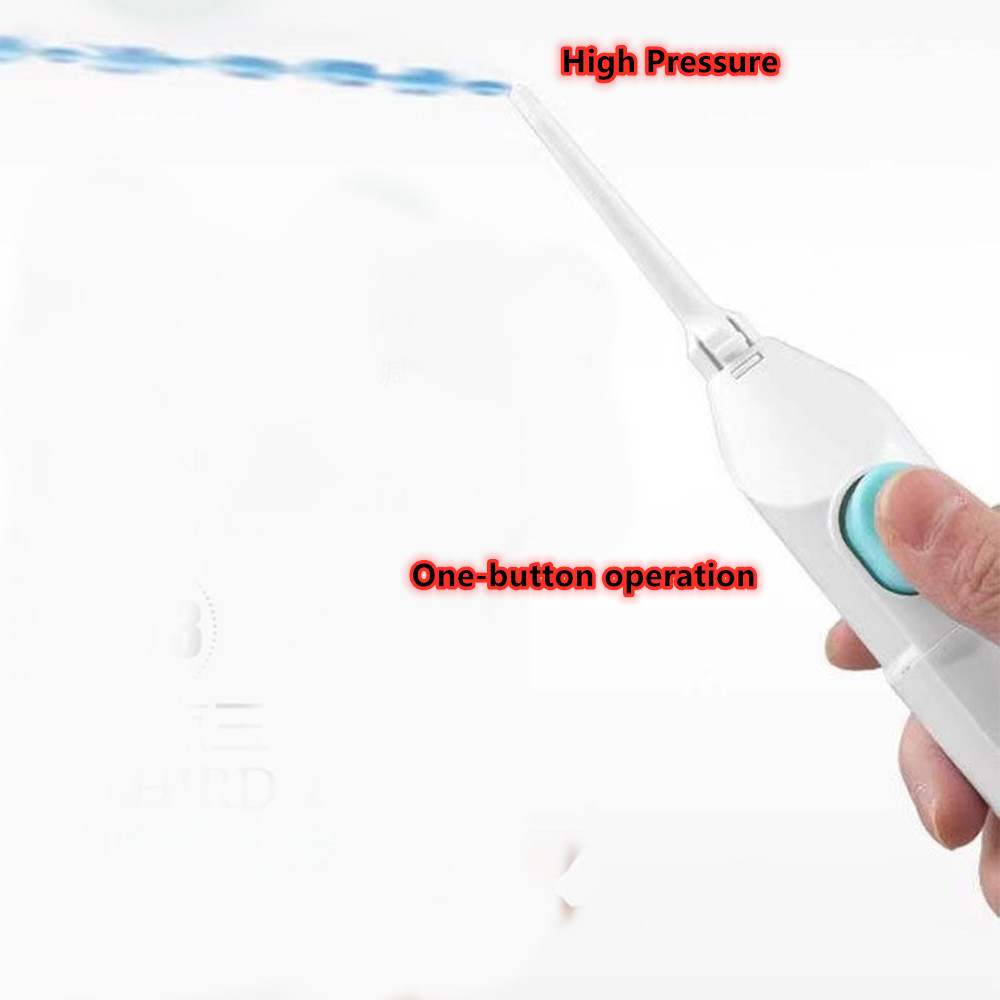 Oral Dental Health Care oral  irrigator Manual Plastic Portable Whitening Cleaning Tools Waterpick Flosser