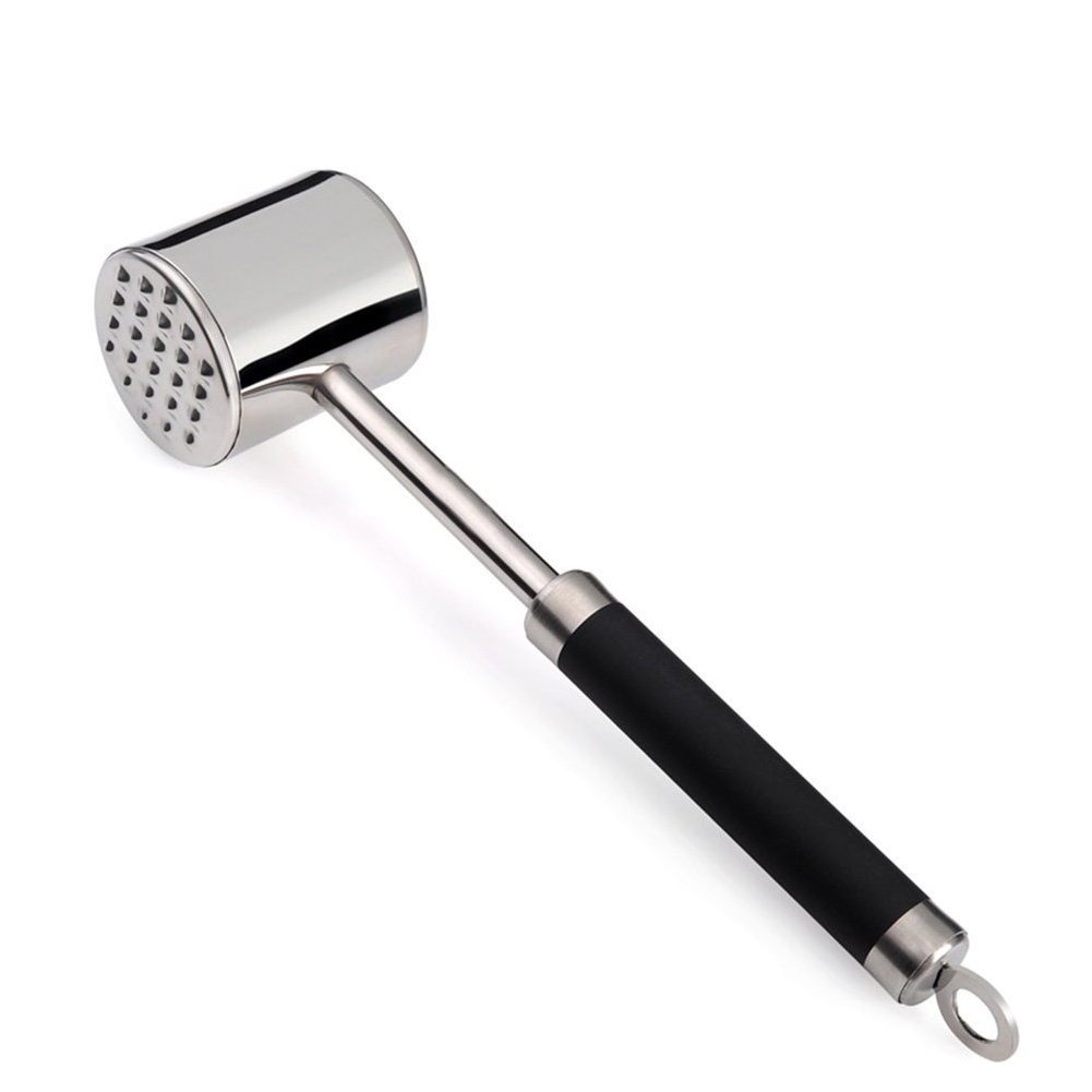 Meat Tenderizer,304 Stainless Steel Heavy Sturdy Meat Mallet/Pounder/Hammer Tool