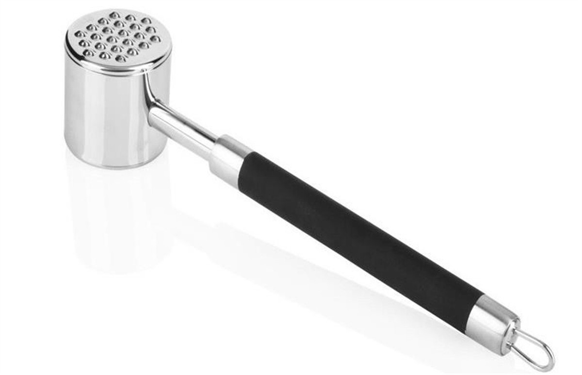 Meat Tenderizer,304 Stainless Steel Heavy Sturdy Meat Mallet/Pounder/Hammer Tool