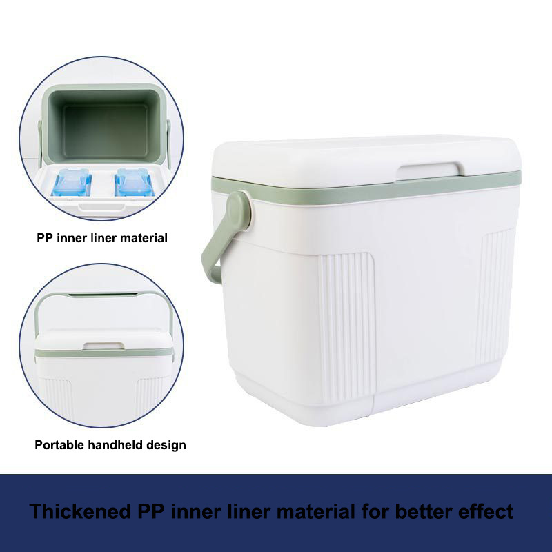 Insulated Commercial Dry Ice Cooler Box for dry ice shipping multi-purpose Ice brick fishing coolers 20L hard cooler box