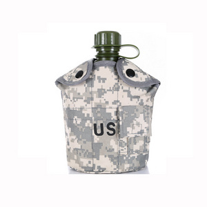 Us kettle Outdoor survival camouflage kettle three piece set of men's and women's four seasons sports kettle equipment